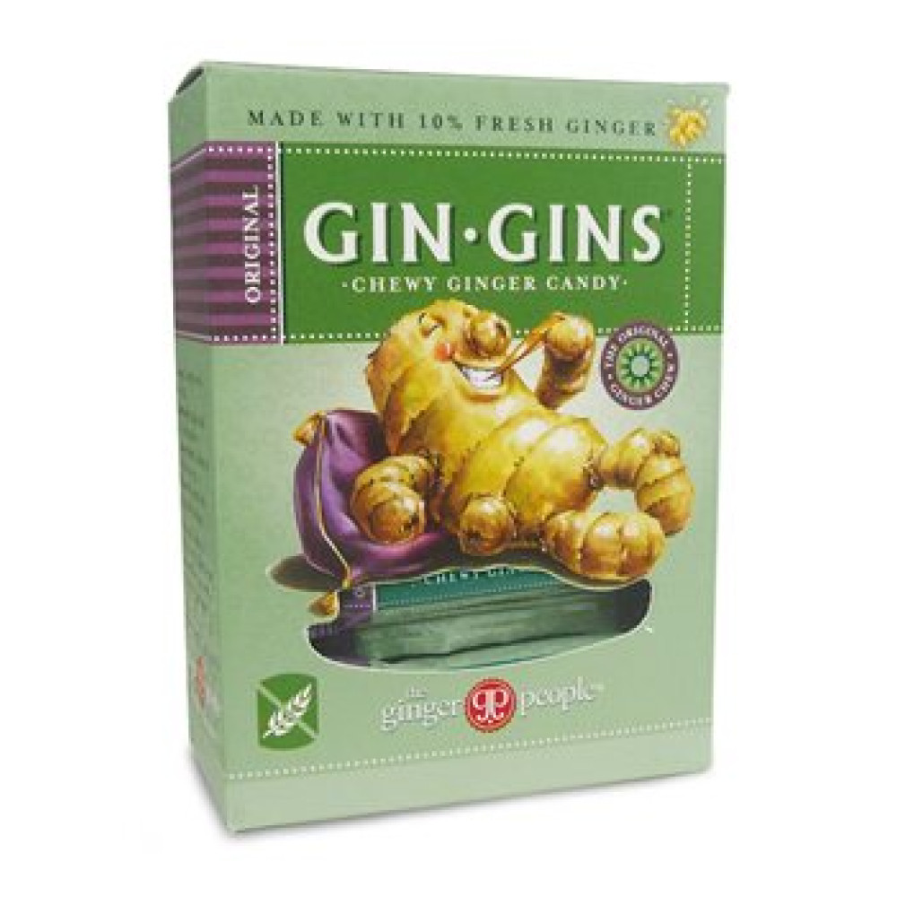 Ginger Gin Gins Chewy Ginger Candy Travel Pack HealthPorter
