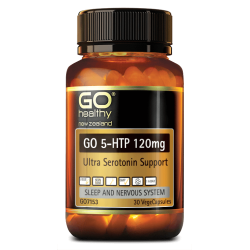 GO Healthy GO 5HTP 120mg 30 Capsules  GO Healthy GO 5HTP 120mg 30 Capsules