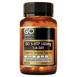GO Healthy GO 5HTP 160mg 1-A-Day 30 Capsules GO Healthy GO 5HTP 160mg 1-A-Day 30 Capsules
