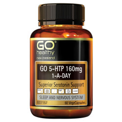 GO Healthy GO 5HTP 160mg 1-A-Day 60 Capsules GO Healthy GO 5HTP 160mg 1-A-Day 60 Capsules