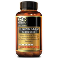 GO Healthy GO Calcium 1-A-Day 60 Capsules  GO Healthy GO Calcium 1-A-Day 60 Capsules