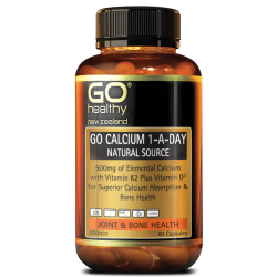 GO Healthy GO Calcium 1-A-Day 60 Capsules  GO Healthy GO Calcium 1-A-Day 60 Capsules