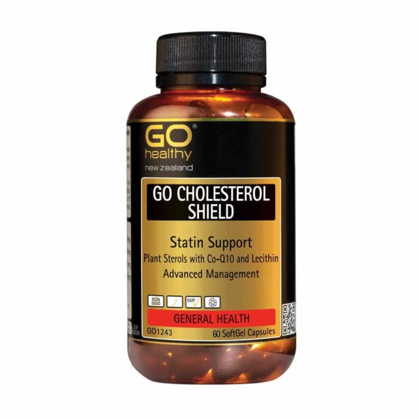 GO Healthy GO Cholesterol Shield 60 Capsules