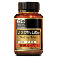 GO Healthy GO Chromium 3340mcg 60 Capsules GO Healthy GO Chromium 3340mcg 60 Capsules