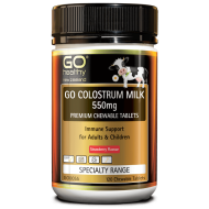 GO Healthy GO Colostrum Milk 550mg 120 Chewable Tablets GO Healthy GO Colostrum Milk 550mg 120 Chewable Tablets