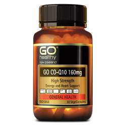 GO Healthy GO CoQ10 160mg 30 Capsules GO Healthy GO CoQ10 160mg 30 Capsules