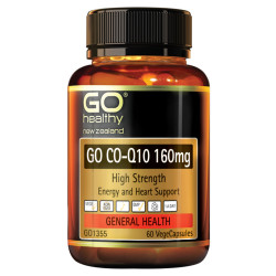 GO Healthy GO CoQ10 160mg 60 Capsules GO Healthy GO CoQ10 160mg 60 Capsules