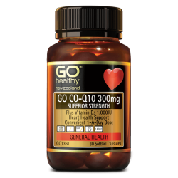 GO Healthy GO CoQ10 300mg 30 Capsules GO Healthy GO CoQ10 300mg 30 Capsules
