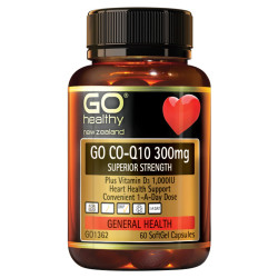 GO Healthy GO CoQ10 300mg 60 Capsules GO Healthy GO CoQ10 300mg 60 Capsules