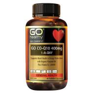 GO Healthy GO CoQ10 400mg 60 Capsules GO Healthy GO CoQ10 400mg 60 Capsules