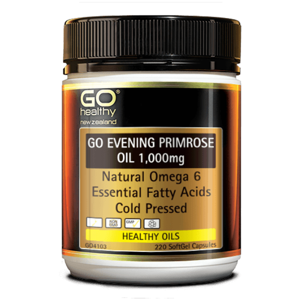 Acne Breakouts GO Healthy GO Evening Primrose Oil 1000mg