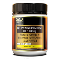 GO Healthy GO Evening Primrose Oil 1,000mg 220 Capsules GO Healthy GO Evening Primrose Oil 1,000mg 220 Capsules