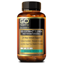 GO Healthy GO Extra C 1200+ High Potency Vitamin C 50 Capsules GO Healthy GO Extra C 1200+ High Potency Vitamin C 50 Capsules