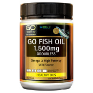 GO Healthy GO Fish Oil 1500mg Odourless 210 Capsules GO Healthy GO Fish Oil 1500mg Odourless 210 Capsules