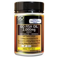 GO Healthy GO Fish Oil 2000mg Odourless 90 Capsules GO Healthy GO Fish Oil 2000mg Odourless 90 Capsules