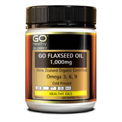 GO Healthy GO Flaxseed Oil 1,000mg 220 Capsules GO Healthy GO Flaxseed Oil 1,000mg 220 Capsules