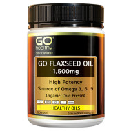 GO Healthy GO Flaxseed Oil 1,500mg 210 Capsules  GO Healthy GO Flaxseed Oil 1,500mg 210 Capsules