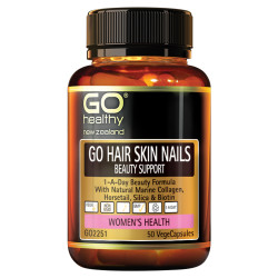 GO Healthy GO Hair Skin Nails Beauty Support 50 Capsules GO Healthy GO Hair Skin Nails Beauty Support 50 Capsules