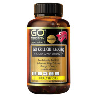 GO Healthy GO Krill Oil 1500mg 60 Capsules GO Healthy GO Krill Oil 1500mg 60 Capsules