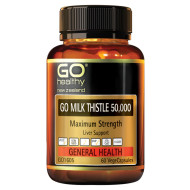 GO Healthy GO Milk Thistle 50,000 60 Capsules GO Healthy GO Milk Thistle 50,000 60 Capsules