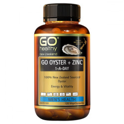 GO Healthy GO Oyster + Zinc 1-A-Day 120 Capsules GO Healthy GO Oyster + Zinc 1-A-Day 120 Capsules