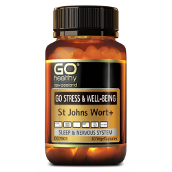 GO Healthy GO Stress & Well Being St Johns Wort 30 Capsules GO Healthy GO Stress & Well Being St Johns Wort 30 Capsules