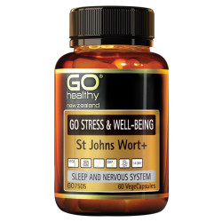 GO Healthy GO Stress & Well Being St Johns Wort 60 Capsules GO Healthy GO Stress & Well Being St Johns Wort 60 Capsules