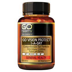 GO Healthy GO Vision Protect 1-A-Day 60 Capsules GO Healthy GO Vision Protect 1-A-Day 60 Capsules