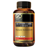 GO Healthy GO Vitamin E 500IU + Co-Q10 130 Capsules GO Healthy GO Vitamin E 500IU + Co-Q10 130 Capsules