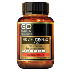 GO Healthy GO Zinc Complex 60 Capsules GO Healthy GO Zinc Complex 60 Capsules