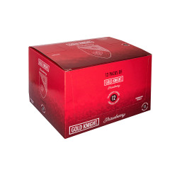 Gold Knight Condoms Strawberry Flavoured 56mm Width Gold Knight Condoms Strawberry Flavoured 56mm Width