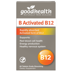 Good Health B Activated Vitamin B12 60 Tablets Good Health B Activated Vitamin B12 60 Tablets