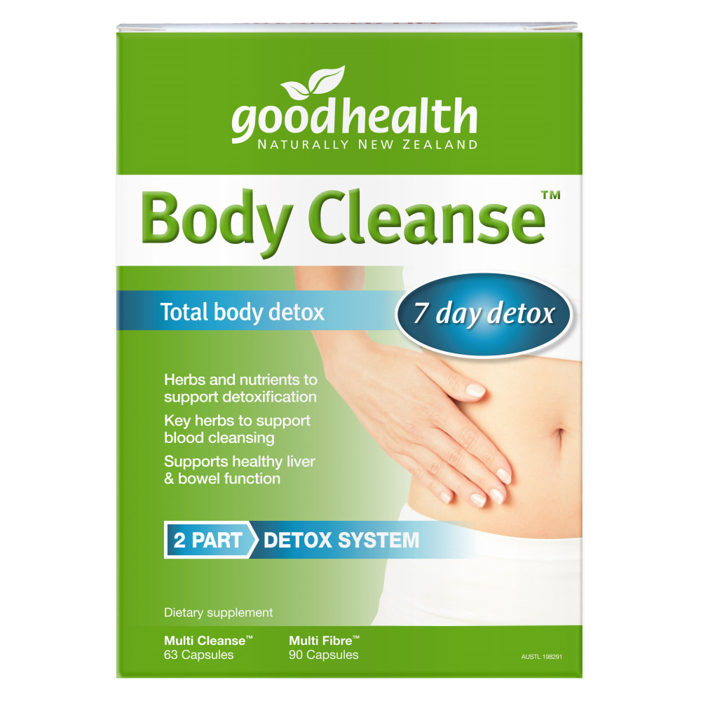 Good Health Body Cleanse Detox Kit Capsules HealthPorter