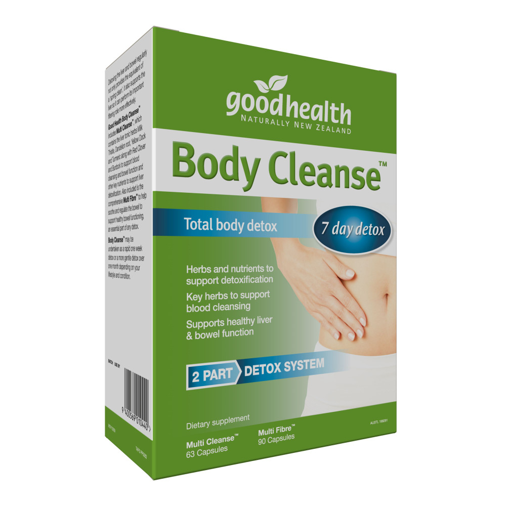 Good Health Body Cleanse Detox Kit Capsules HealthPorter