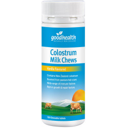 Good Health Colostrum Vanilla Chews 150 Tablets  Good Health Colostrum Vanilla Chews 150 Tablets