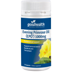 Good Health Evening Primrose Oil 1000mg EPO 70 Capsules  Good Health Evening Primrose Oil 1000mg EPO 70 Capsules