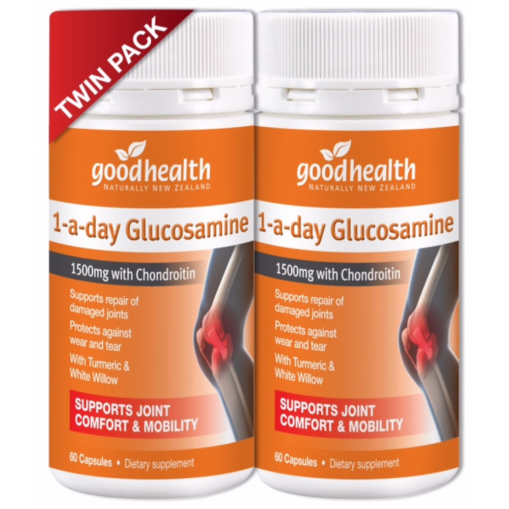 Good Health Glucosamine 60 Capsules Twin Pack HealthPorter