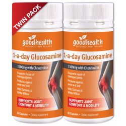 Good Health Glucosamine 1 A Day 60 Capsules Twin Pack Good Health Glucosamine 1 A Day 60 Capsules Twin Pack
