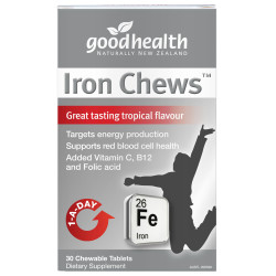 Good Health Iron Chews 30 Tablets  Good Health Iron Chews 30 Tablets