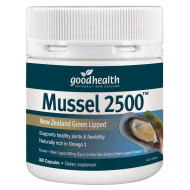 Good Health Mussel 2500mg 300 Capsules  Good Health Mussel 2500mg 300 Capsules