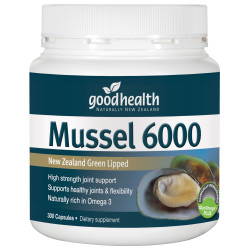 Good Health Mussel 6000mg 300 Capsules Good Health Mussel 6000mg 300 Capsules