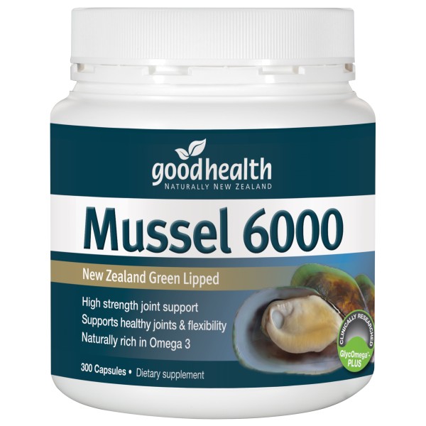Good Health Mussel 6000mg 300 Capsules