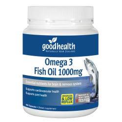 Good Health Omega 3 Fish Oil 1000mg 400 Capsules  Good Health Omega 3 Fish Oil 1000mg 400 Capsules