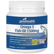 Good Health Omega 3 Fish Oil 1500mg 200 Capsules Good Health Omega 3 Fish Oil 1500mg 200 Capsules