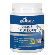 Good Health Omega 3 Fish Oil 1500mg 400 Capsules  Good Health Omega 3 Fish Oil 1500mg 400 Capsules