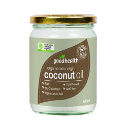 Good Health Organic Extra Virgin Coconut Oil 500ml Good Health Organic Extra Virgin Coconut Oil 500ml