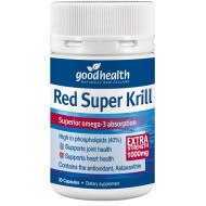 Good Health Red Super Krill 1000mg 30 Capsules Good Health Red Super Krill 1000mg 30 Capsules