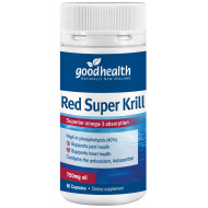 Good Health Red Super Krill 750mg 60 Capsules  Good Health Red Super Krill 750mg 60 Capsules