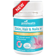 Good Health Skin Hair & Nails Plus 60 Liquid Capsules Good Health Skin Hair & Nails Plus 60 Liquid Capsules