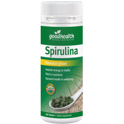 Good Health Spirulina 200 Tablets Good Health Spirulina 200 Tablets